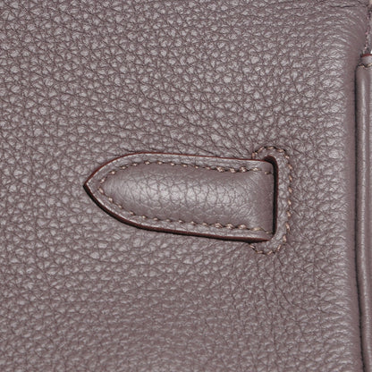 Hermes Togo Birkin 35 Etain 27 of 28