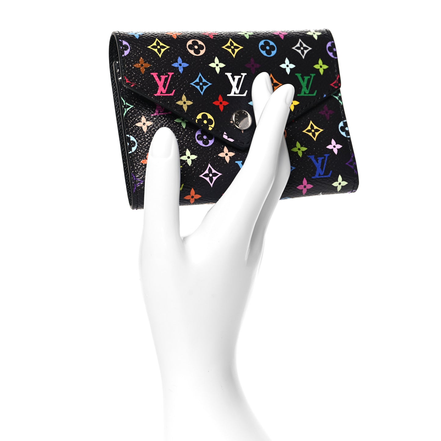 LV X TM Monogram Multicolor Victorine Wallet Black
