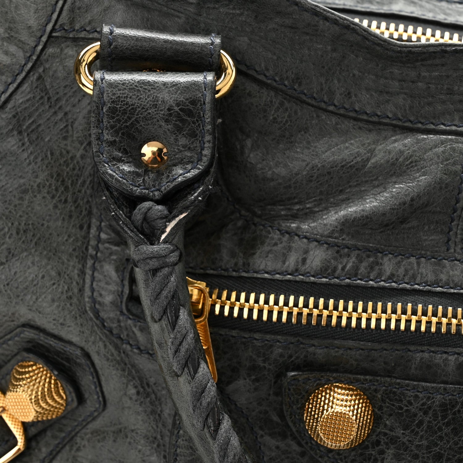 Balenciaga Agneau Giant 21 Gold Hardware Part Time Anthracite 14 of 14