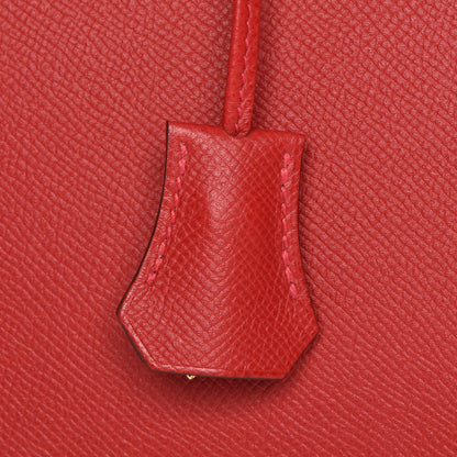 Hermes Epsom Kelly Sellier 32 Rouge Casaque 20 of 32