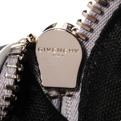 Givenchy Textured Calfskin Small Pandora Pure Flap Bag Pearl Grey 8 of 11