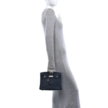 Hermes Togo Birkin 25 Bleu Nuit 2 of 12