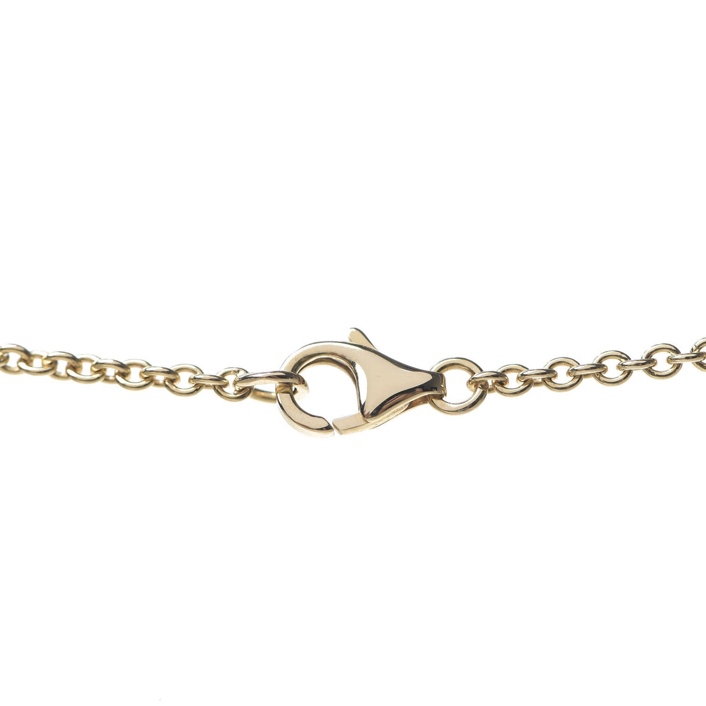 18K Yellow Gold Interlocking LOVE Necklace