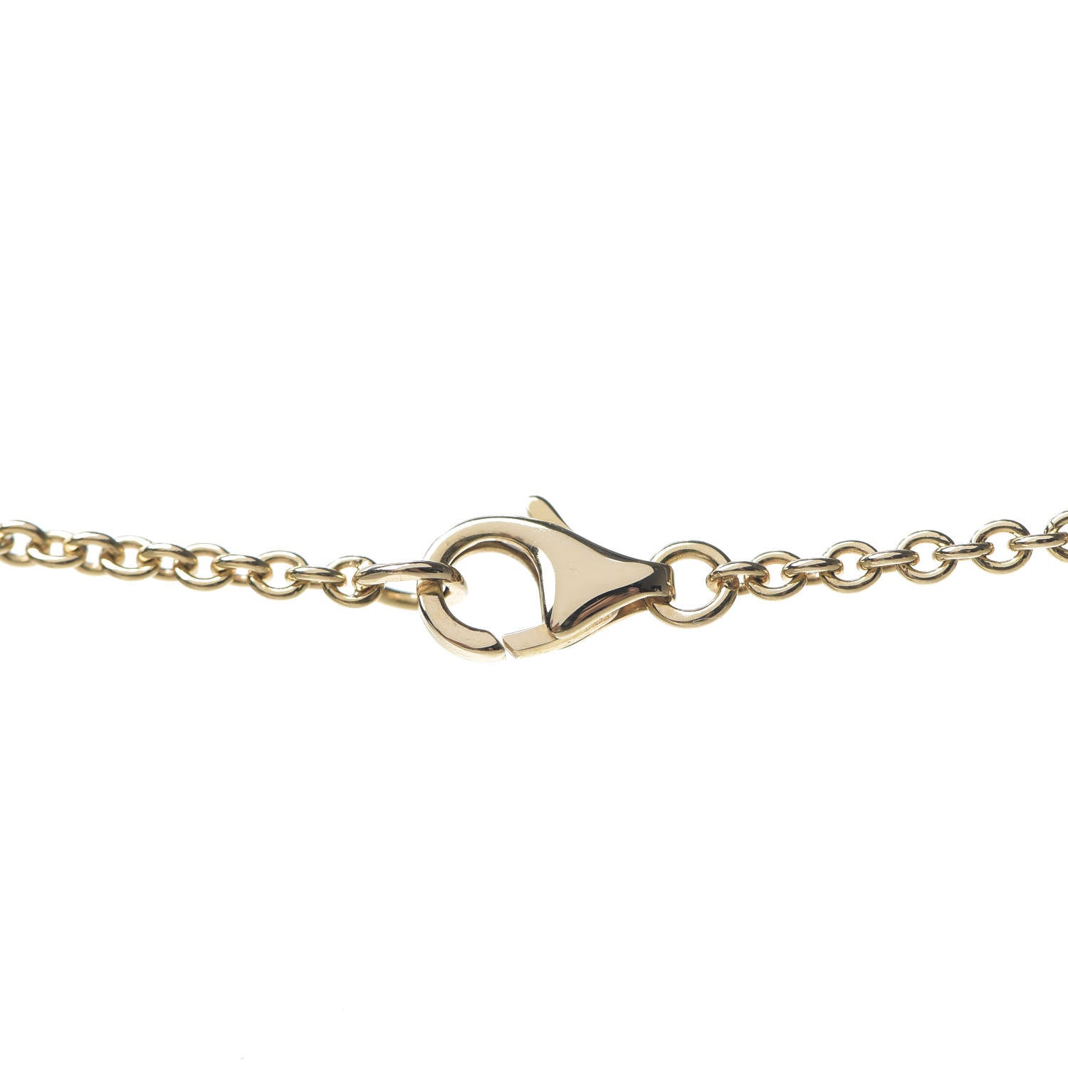 Cartier 18K Yellow Gold Interlocking LOVE Necklace 4 of 7