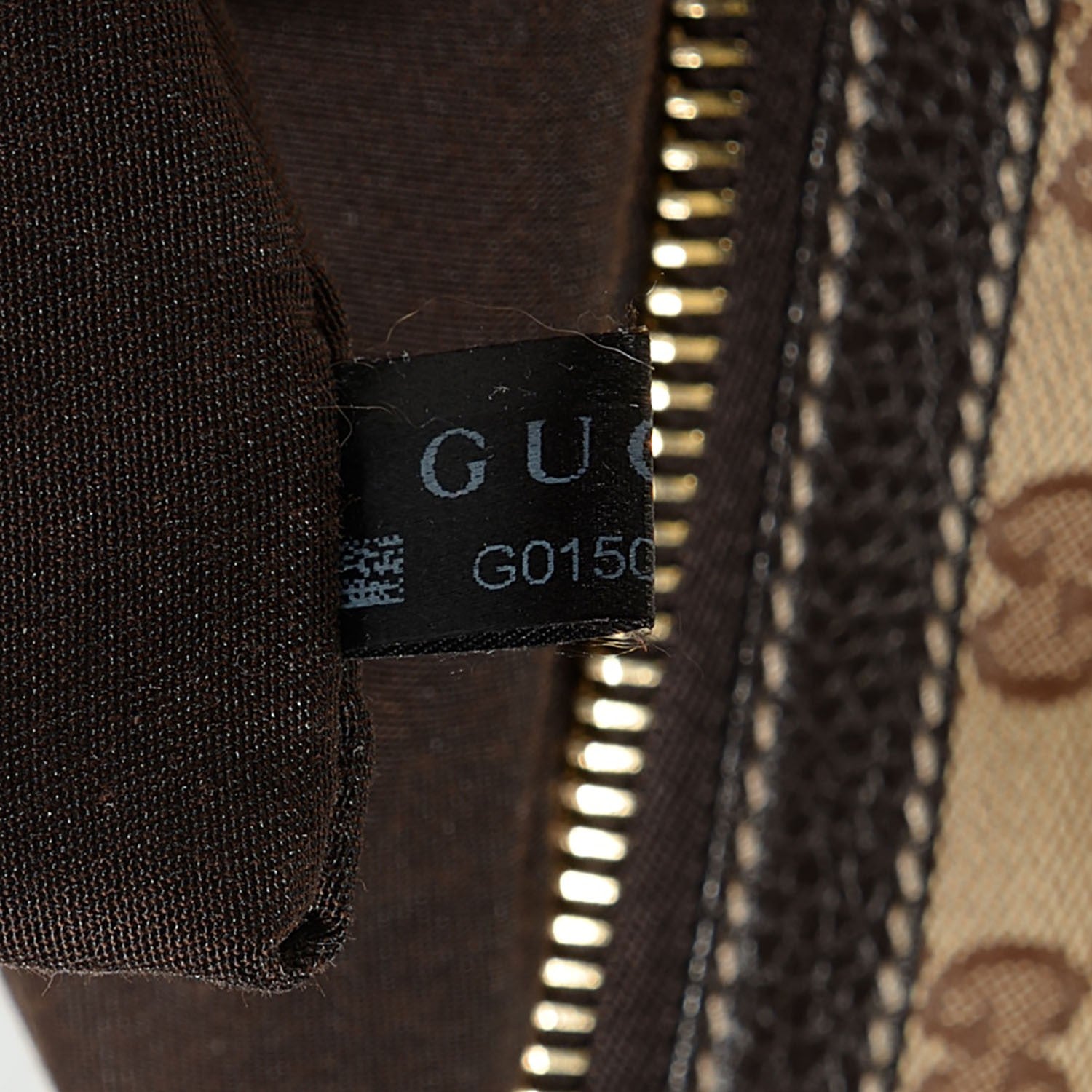 Gucci Crystal Monogram Calfskin Large Business Tote Brown 17 of 18