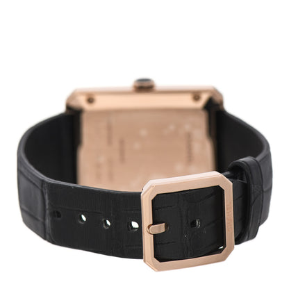 Chanel 18K Beige Gold Alligator 29mm Boy-Friend Manual Winding Watch 3 of 5