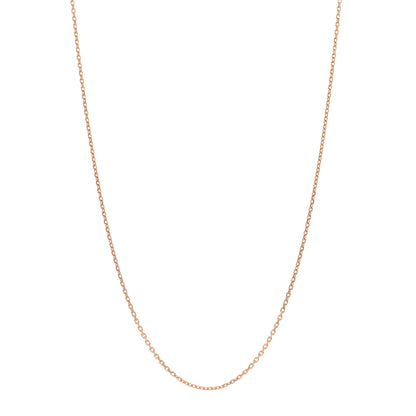 Van Cleef & Arpels VAN CLEEF & ARPELS 18K Rose Gold Trace Chain Necklace 1 of 5