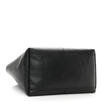 Versace Calfskin Palazzo Tote Black 4 of 10