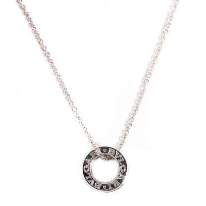 Bulgari 18K White Gold B.Zero1 Pendant Necklace 4 of 5