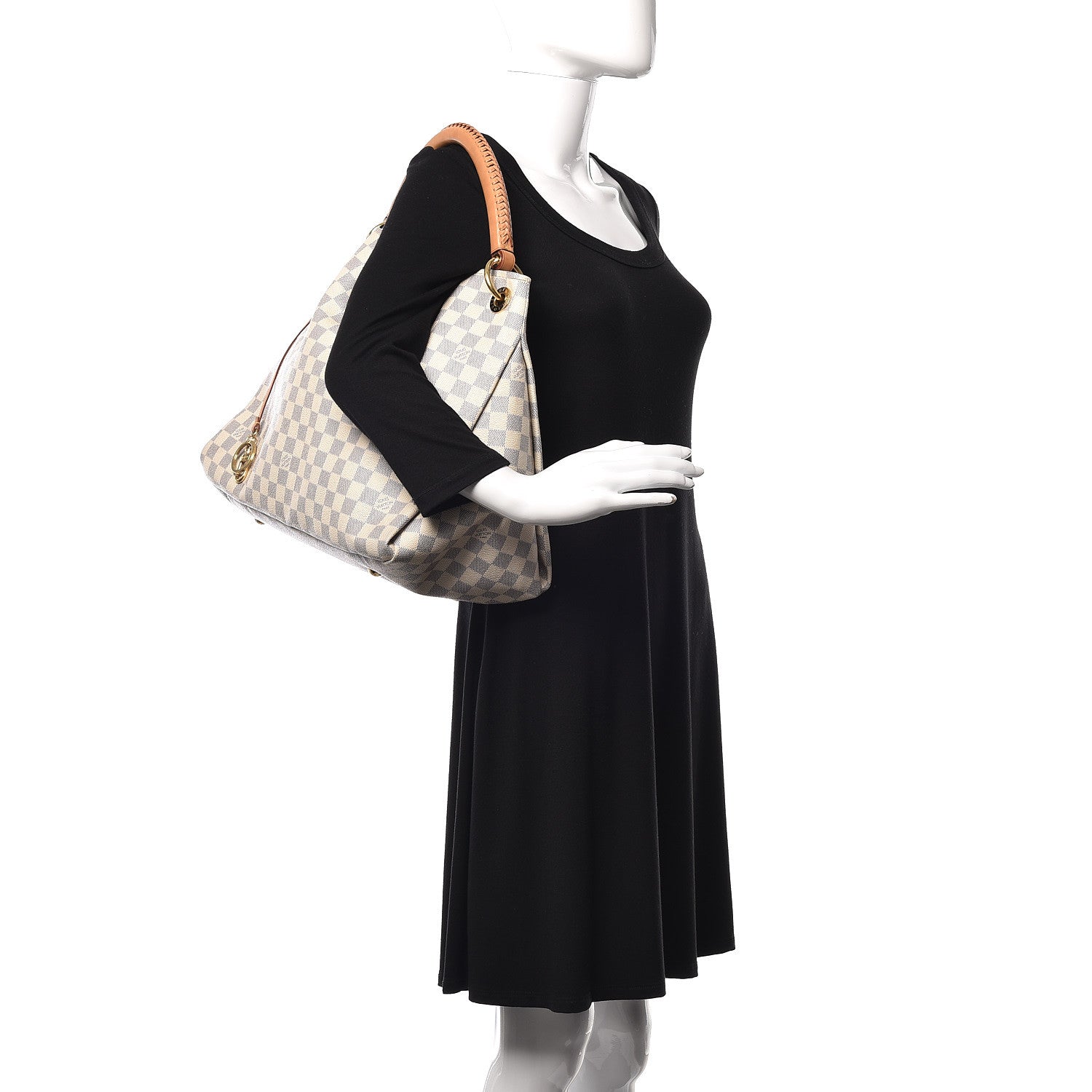 Louis Vuitton Damier Azur Artsy MM 2 of 10