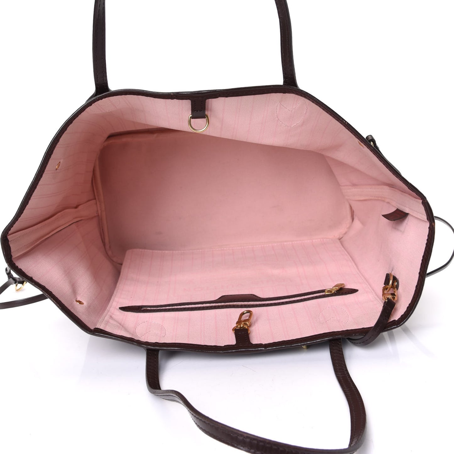 Damier Ebene Neo Neverfull MM Rose Ballerine