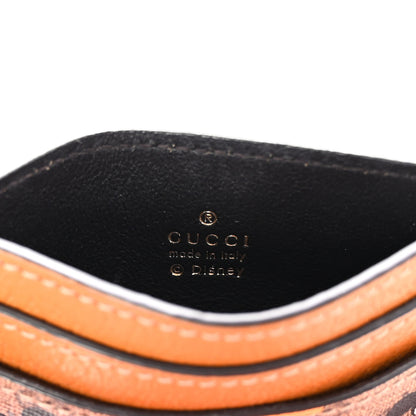 Gucci X DISNEY Mini Vintage GG Supreme Monogram Mickey Mouse Card Holder Beige Vintage Sun Oil 6 of 8