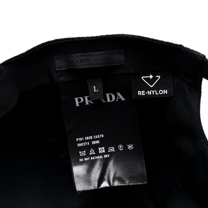 Prada Re-Nylon Mens Baseball Cap L Black 7 of 7