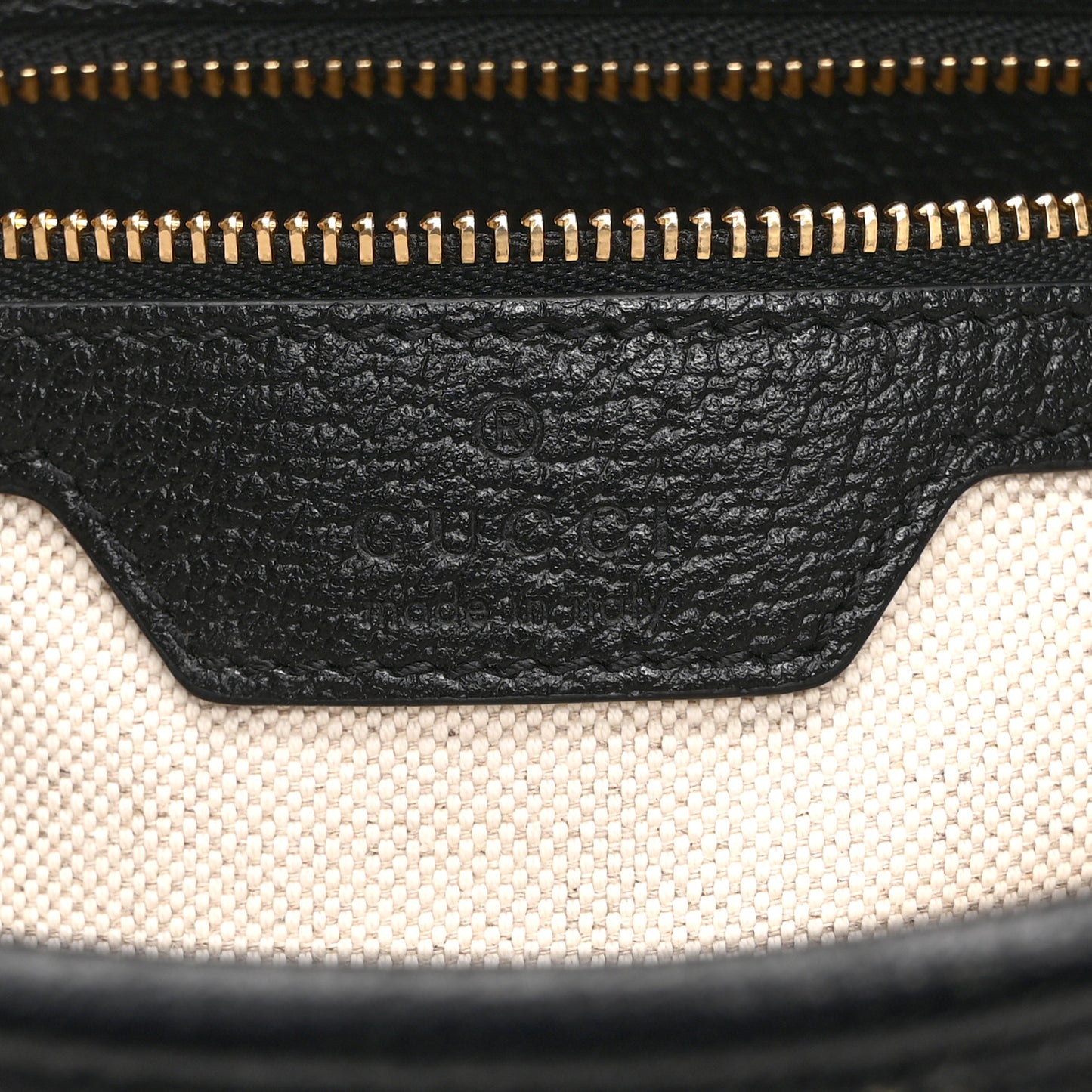 Jacquard Denim GG Monogram Small Jackie 1961 Hobo Black Ivory