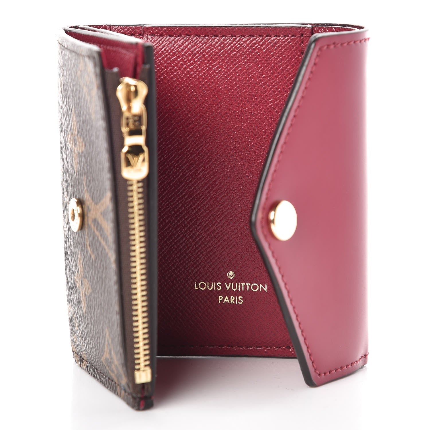 Louis Vuitton Monogram Zoe Wallet Fuchsia 5 of 8