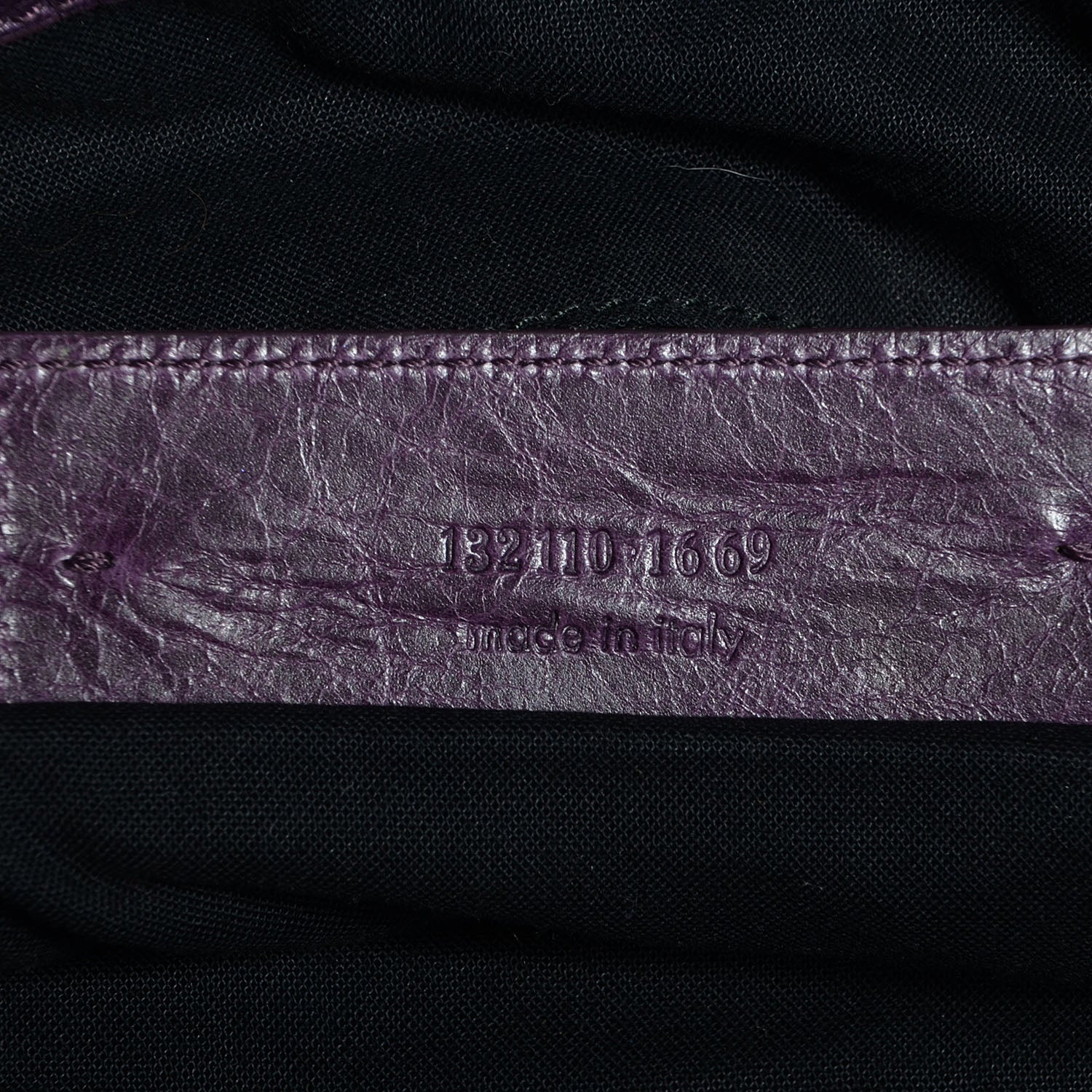 Balenciaga Agneau Classic Hardware Work Raisin 6 of 8