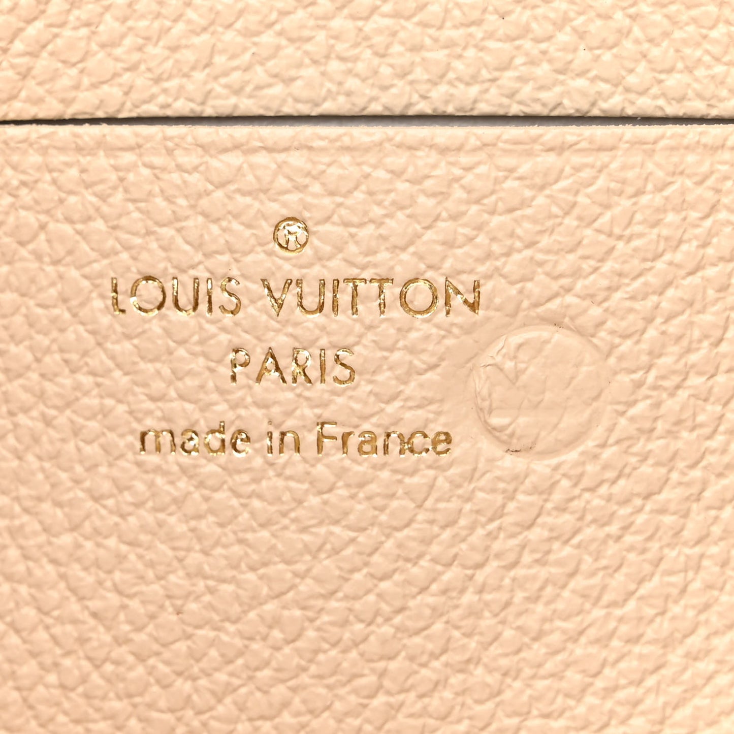 Empreinte Monogram Giant Ivy Wallet On Chain Cream