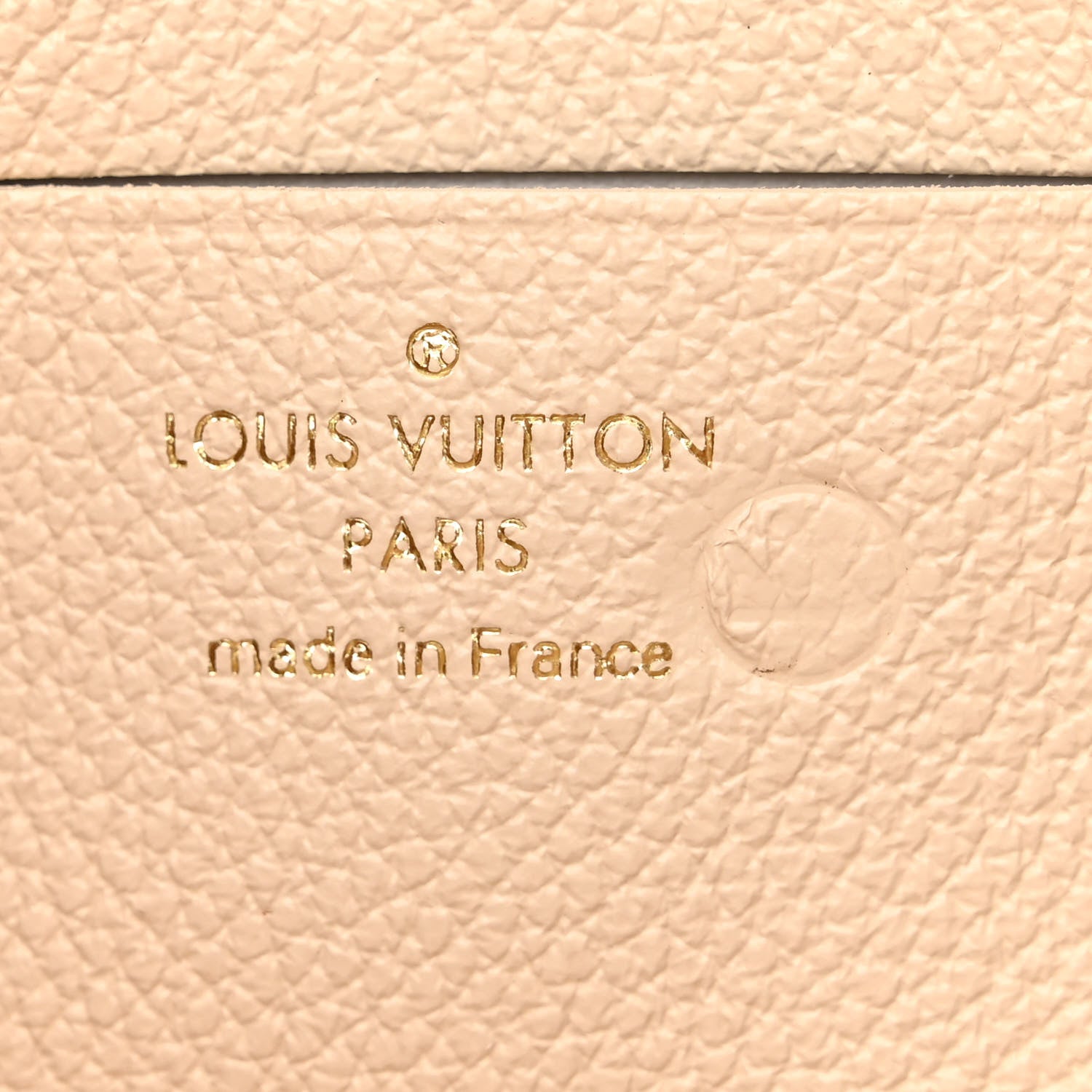 Louis Vuitton Empreinte Monogram Giant Ivy Wallet On Chain Cream 6 of 9