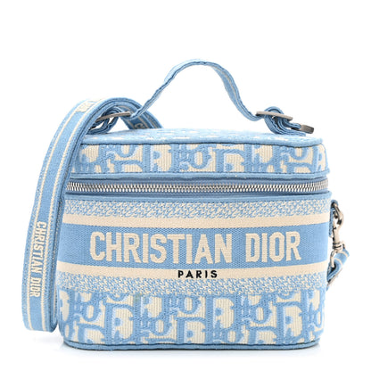 Christian Dior Oblique Diortravel Vanity Case Cornflower 1 of 12