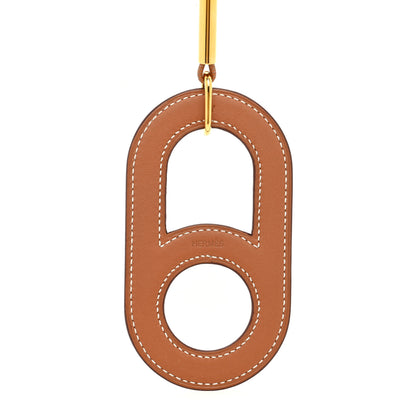 Hermes Swift Variation Pendant Necklace Gold 3 of 4