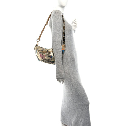 Chanel Graffiti Printed Canvas Street Spirit Waist Belt Bag Multicolor 2 of 10