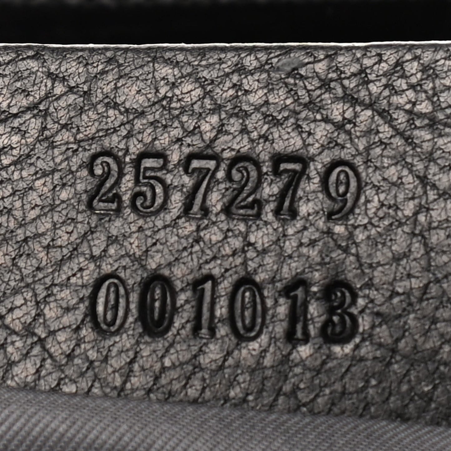 Guccissima Large Hobo Black
