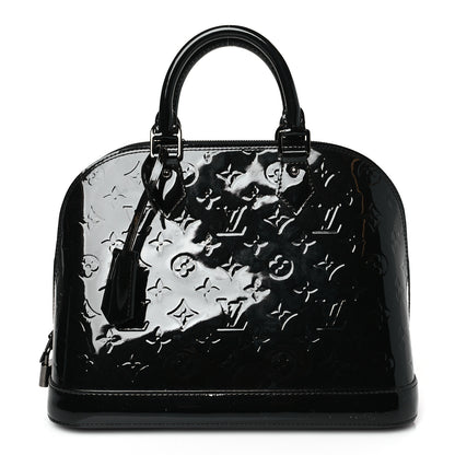 Louis Vuitton Vernis Alma PM Noir Magnetique 1 of 8