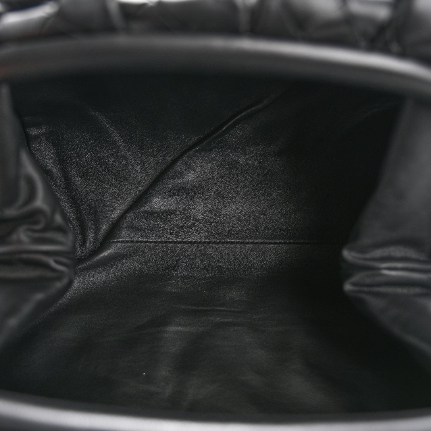Bottega Veneta Nappa Maxi Intrecciato The Pouch Oversized Clutch Black 5 of 11