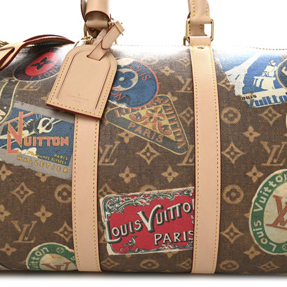 Louis Vuitton Monogram Flight Mode Keepall Bandouliere 45 6 of 9