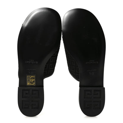 Givenchy Jacquard 4G Logo Mule Slide Sandals 36.5 Black 6 of 10