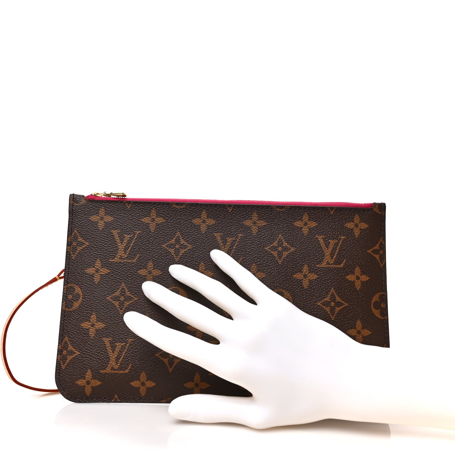 Louis Vuitton Monogram Neverfull MM GM Pochette Pivoine 2 of 6