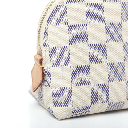 Louis Vuitton Damier Azur Cosmetic Pouch 9 of 10