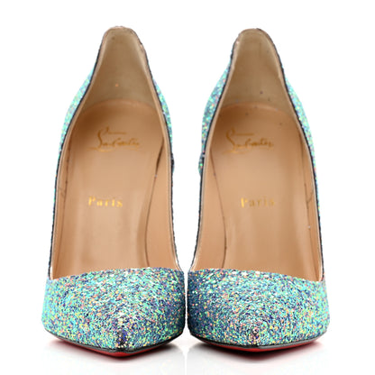 Christian Louboutin Glitter So Kate Dragonfly 120 Pumps 39.5 China Blue 2 of 9