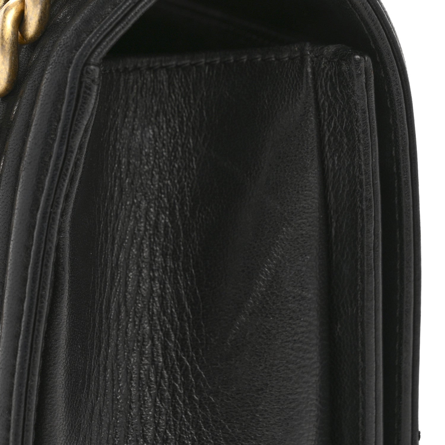 Chanel Lambskin Quilted Medium Boy Flap Black 16 of 16