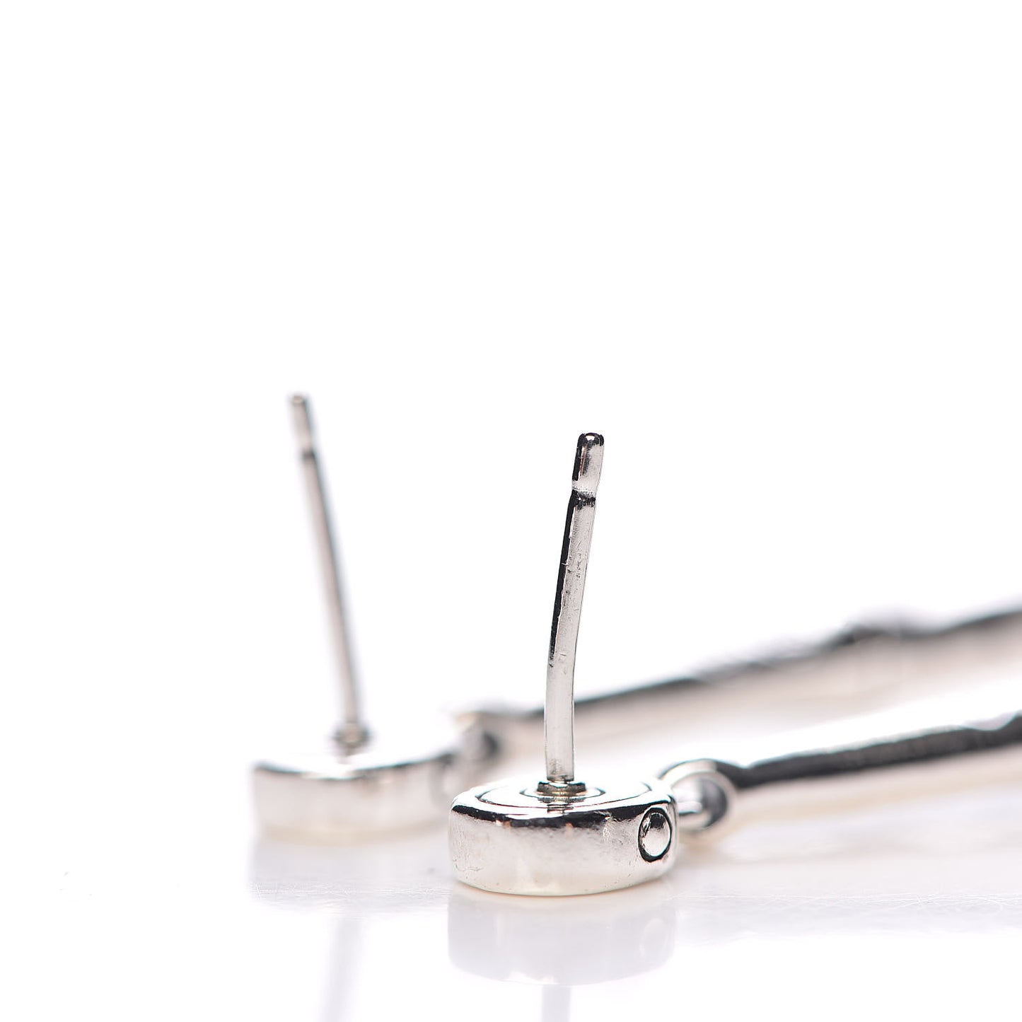 Sterling Silver Batu Bamboo Drop Earrings