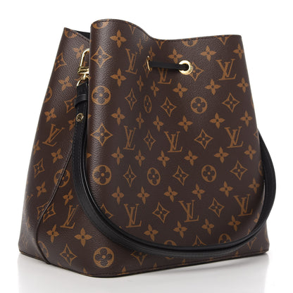 Louis Vuitton Monogram Neonoe MM Black 3 of 11