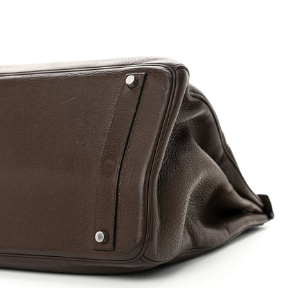 Hermes Taurillon Clemence Birkin 40 Cafe 10 of 10