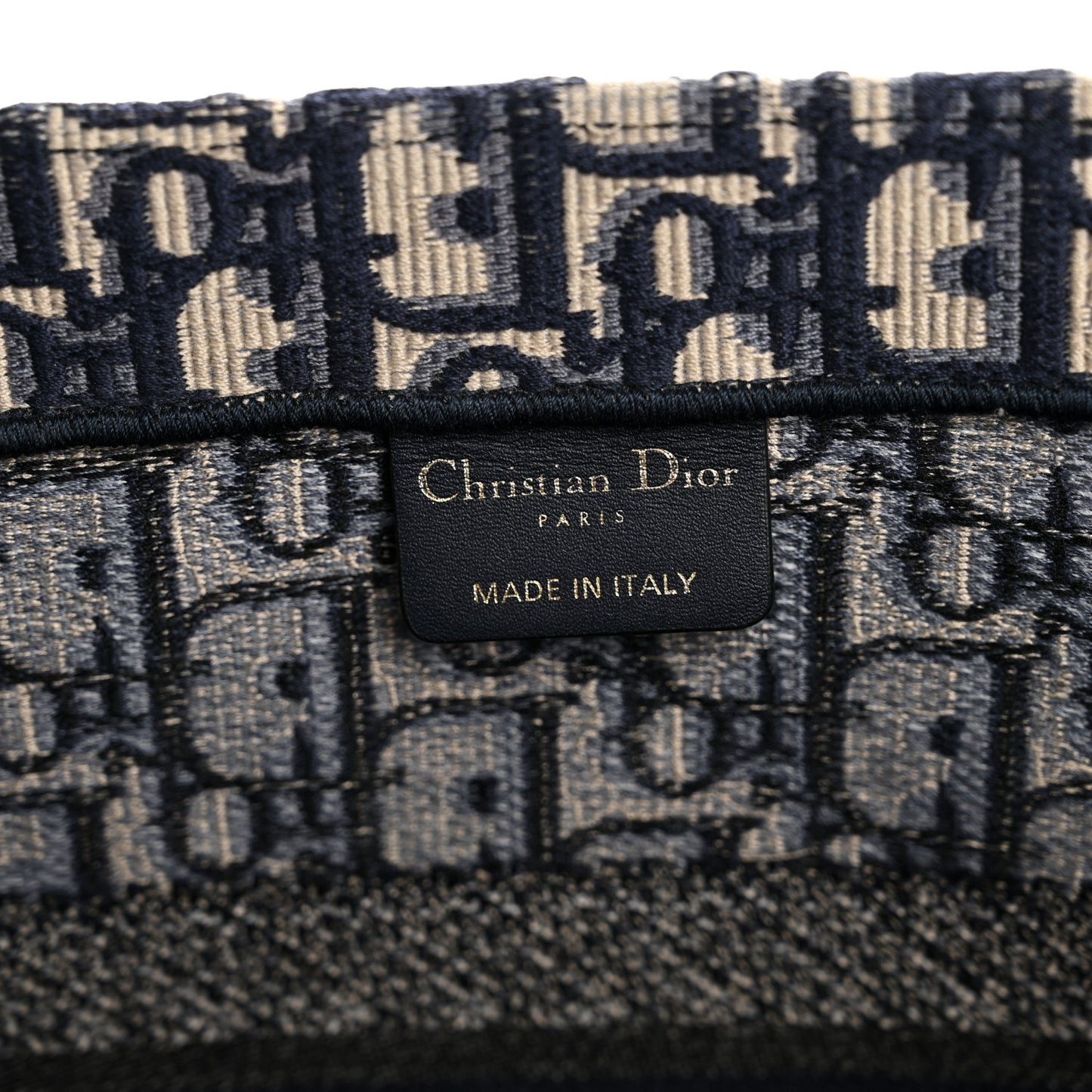 Oblique Medium Book Tote Blue Multicolor