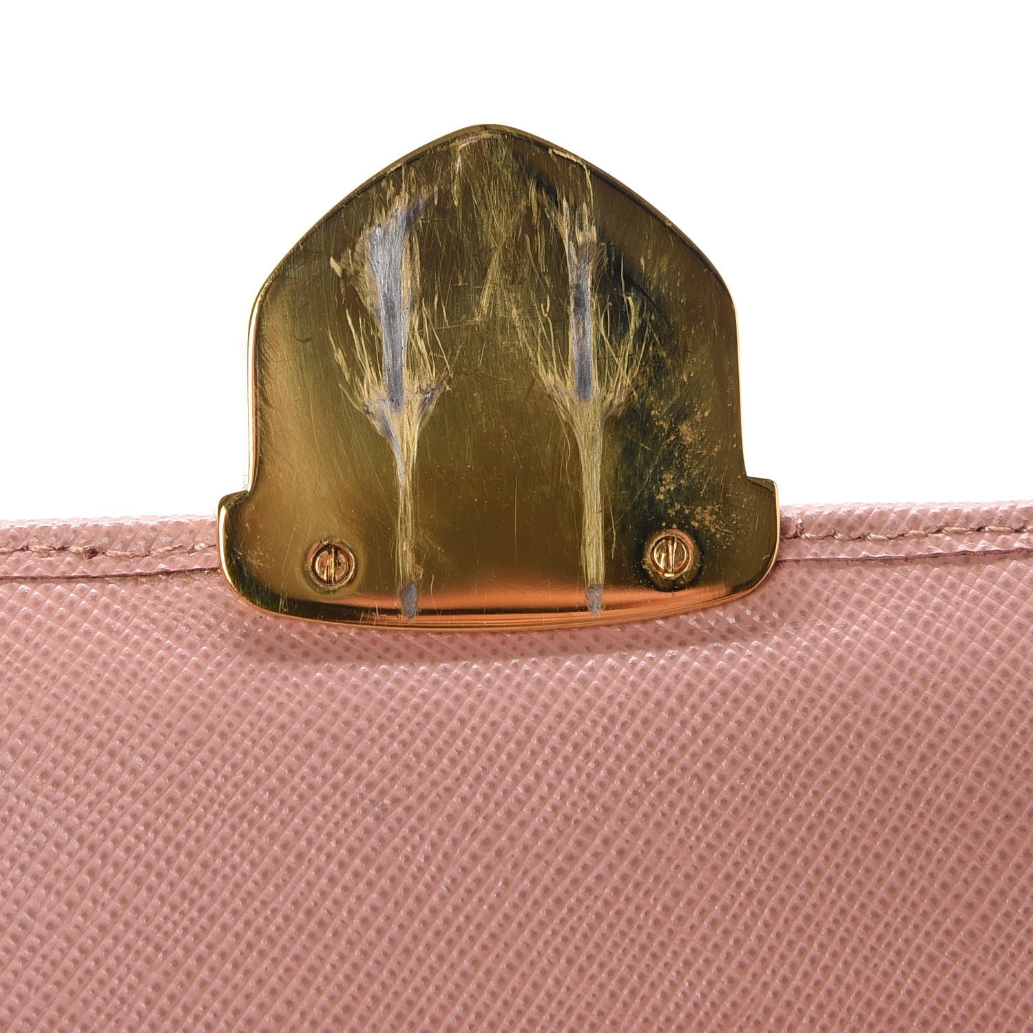 Prada Saffiano Tuc Wristlet Orchidea 6 of 8