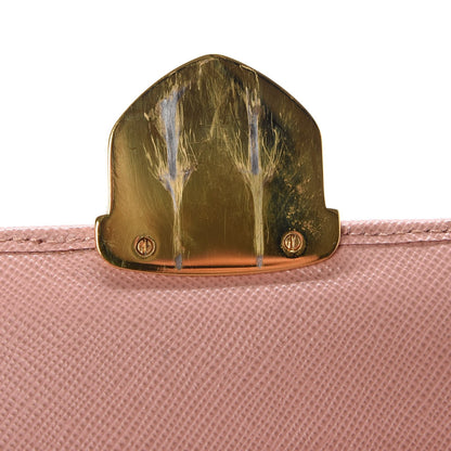 Prada Saffiano Tuc Wristlet Orchidea 6 of 8
