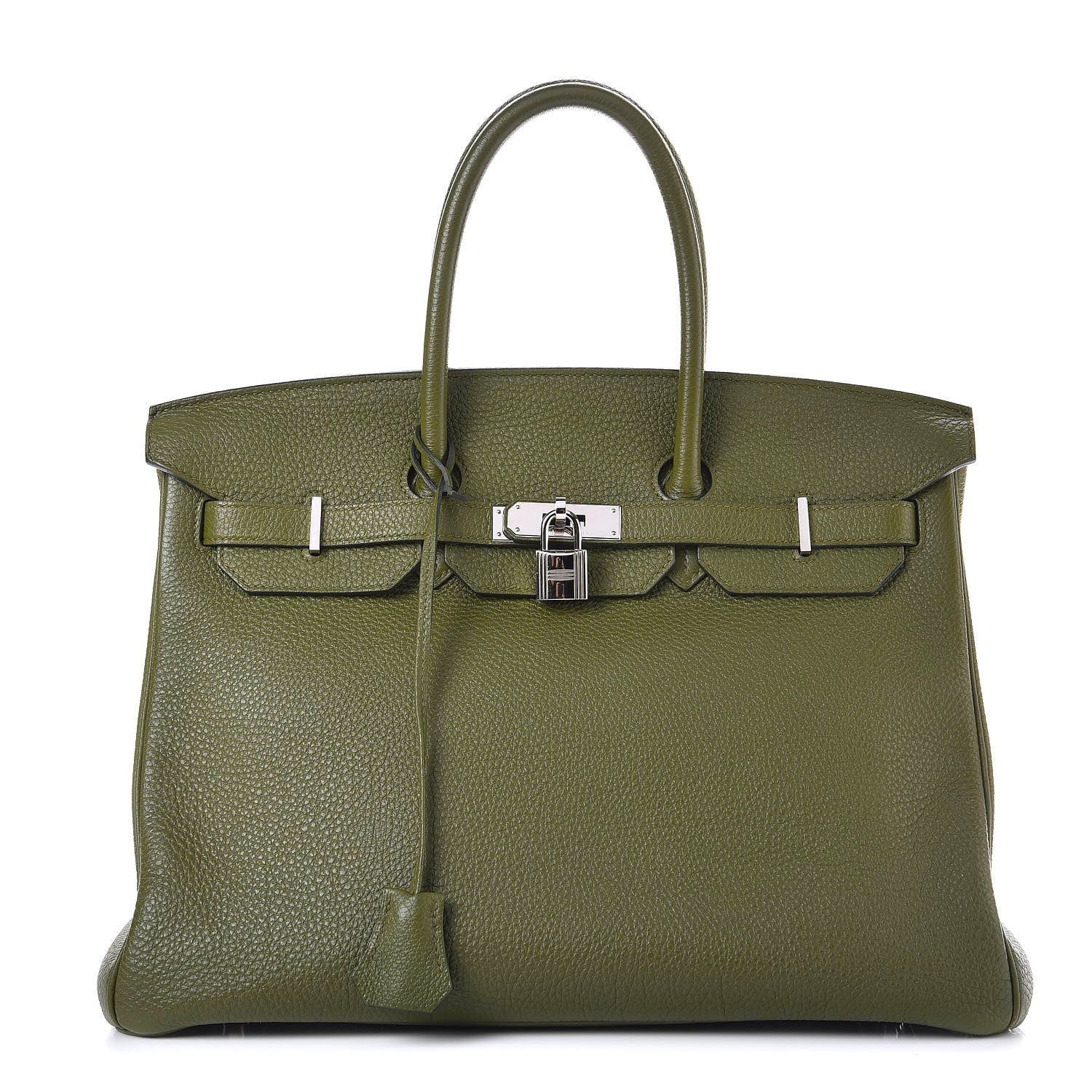 Hermes Togo Birkin 35 Vert Veronese 1 of 37