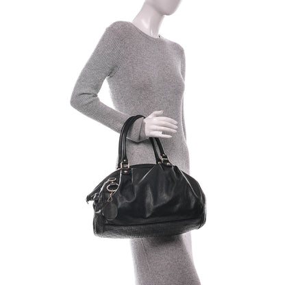 Gucci Guccissima Medium Sukey Boston Black 2 of 8