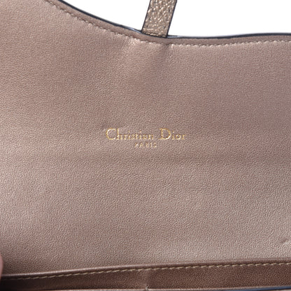 Christian Dior Metallic Calfskin Saddle Chain Wallet Gold 7 of 14