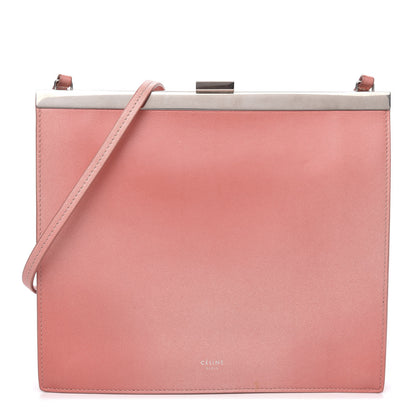 Celine Smooth Calfskin Mini Clasp Bag Pink 1 of 10