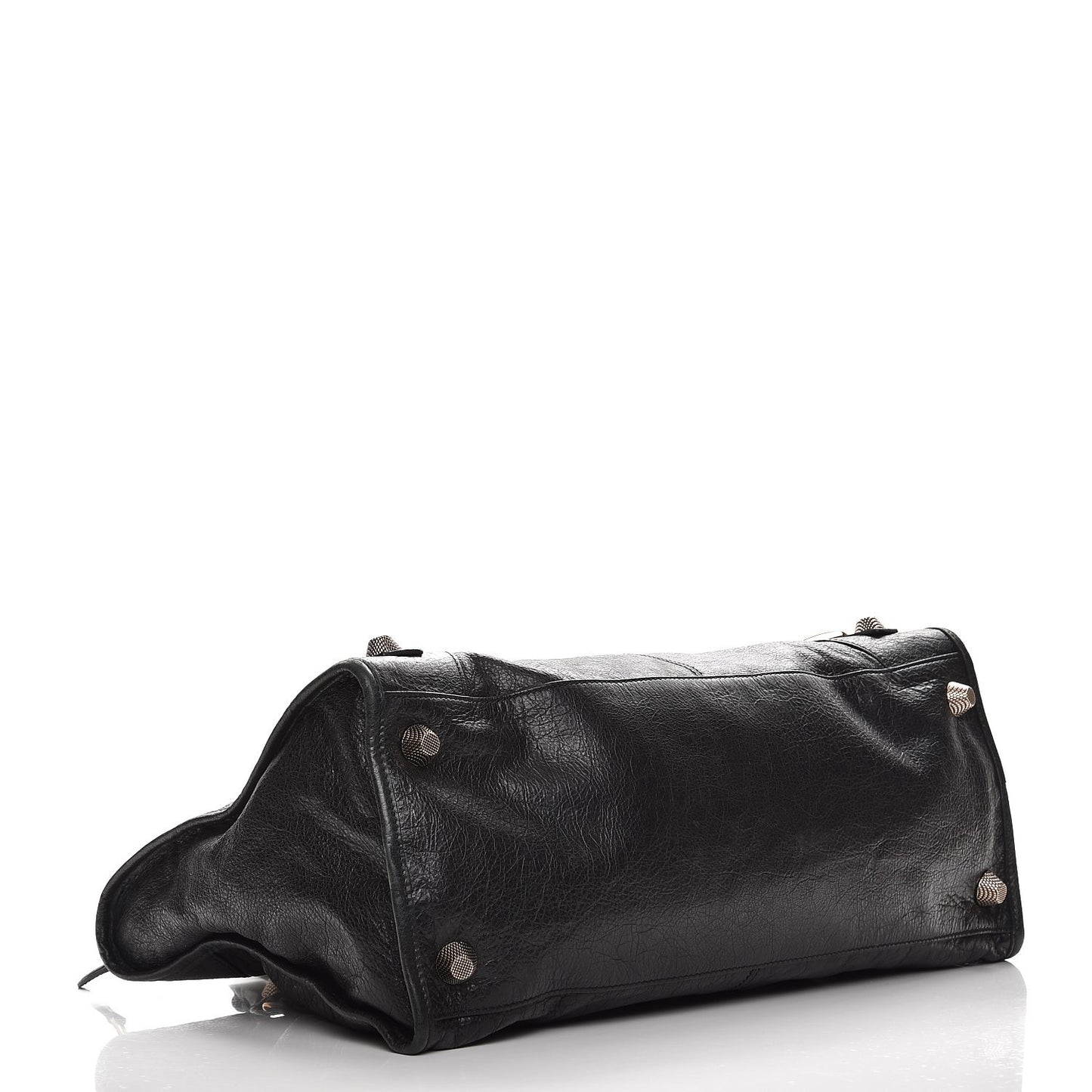 Agneau Giant 21 Rose Gold Hardware Work Black