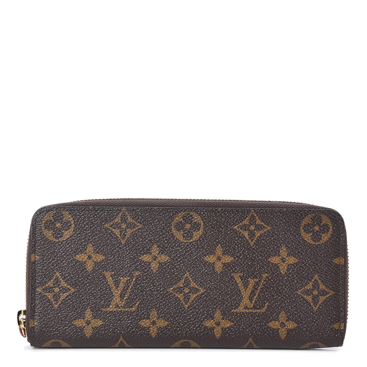 Monogram Clemence Wallet Fuchsia
