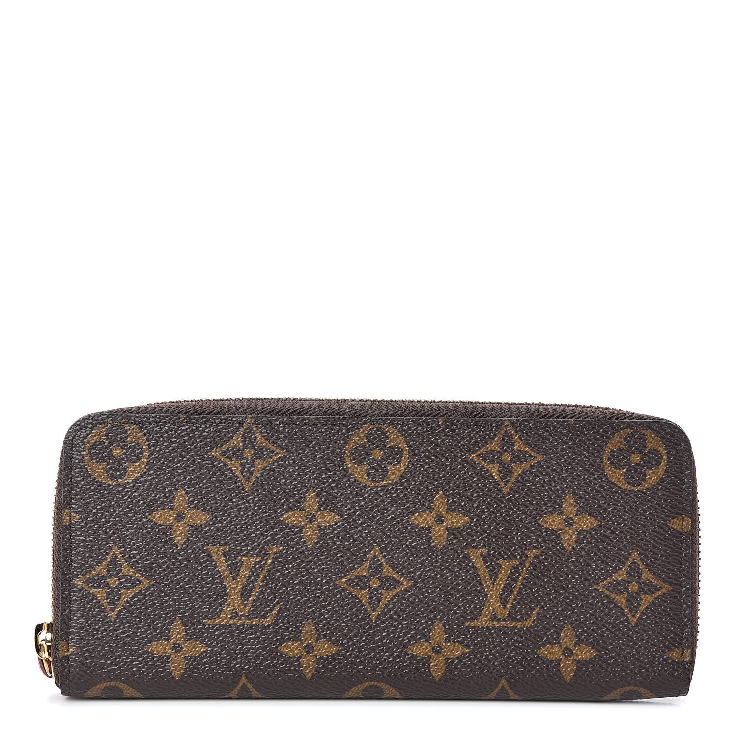 Louis Vuitton Monogram Clemence Wallet Fuchsia 1 of 7
