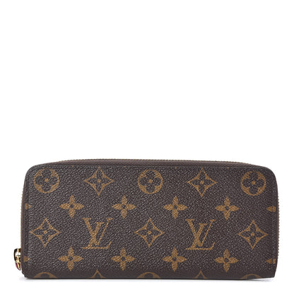 Louis Vuitton Monogram Clemence Wallet Fuchsia 1 of 7