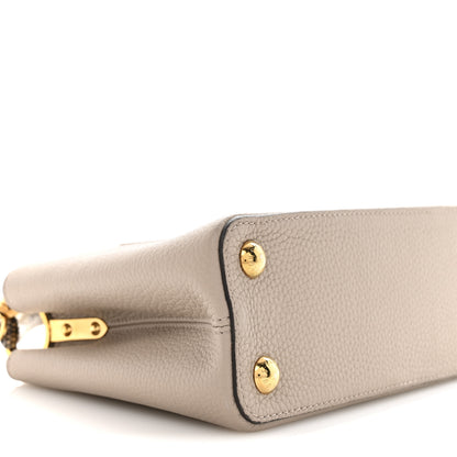 Louis Vuitton Taurillon Ayers Capucines BB Galet 8 of 13