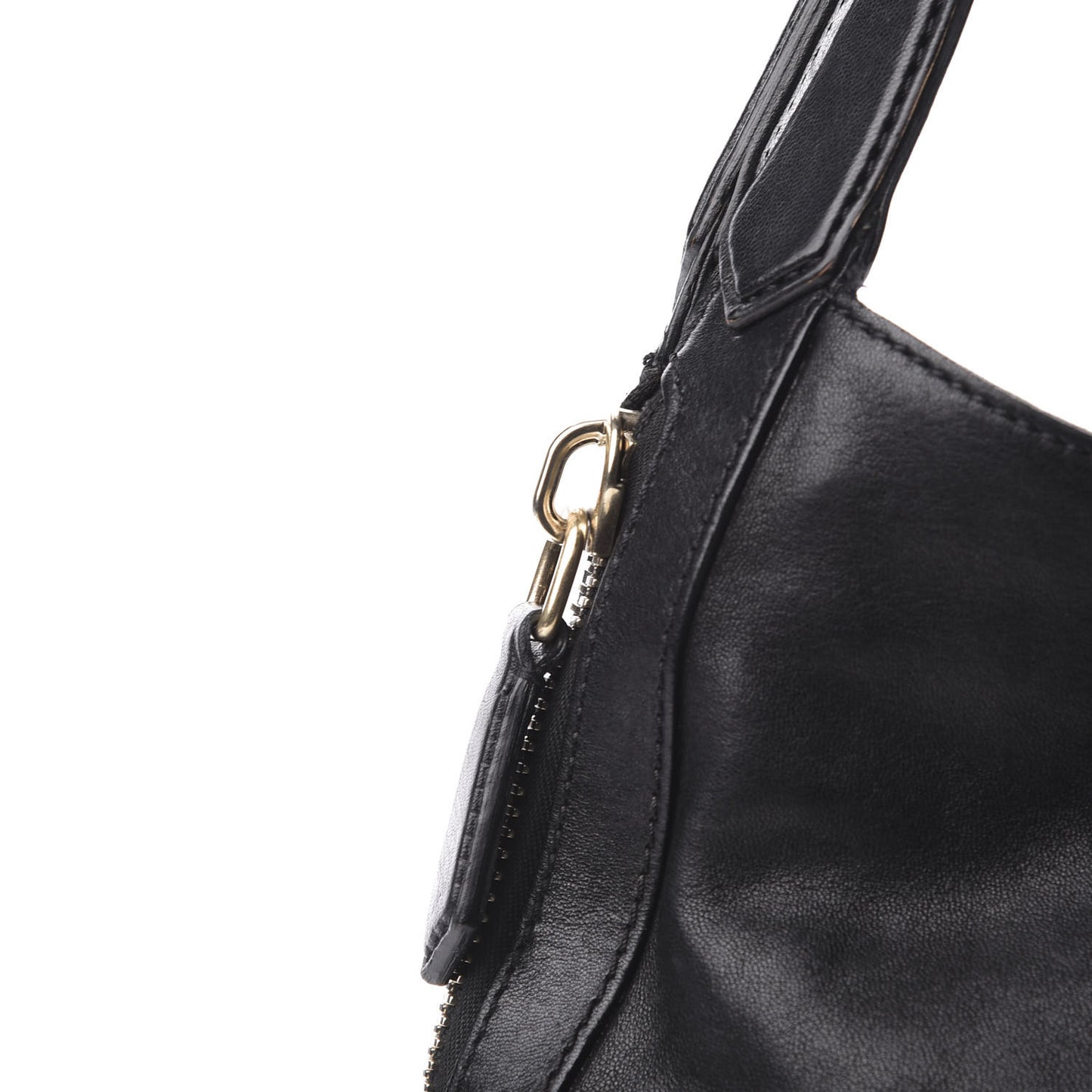 Lambskin Tinhan Hobo Black